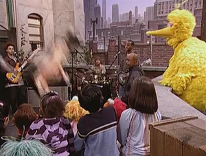 A look at 123 Sesame Street's rooftop.