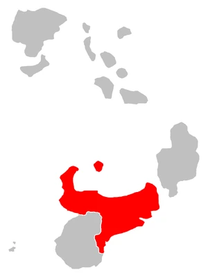 Lovia: Sylvania is highlighted red