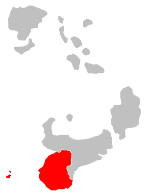 Lovia: Oceana is highlighted red