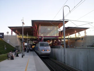 The Pines Station entrance