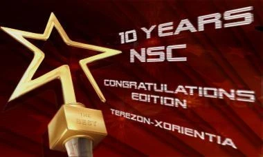 The Logo of NSC Congratulations 10