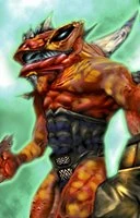 a red slaad