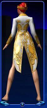 Bridal Butler Tux Back