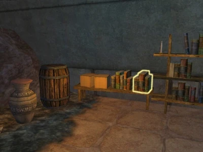 Tomes on the Sicilian Stone, located in the Midnighter Club. Click image for larger version.