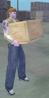 A low level Warrior, during a relics smuggling operation