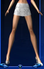 Bridal Skirt: Mini