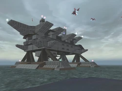 Longbow attacks the Sky Raiders' airbase
