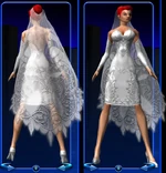 Full Wedding Dress Set