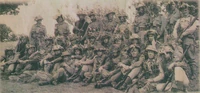 Rebel troops pause for a photo in a break in the fighting.