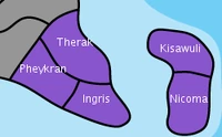 Political map of Istaly