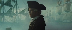 Lord Cutler Beckett and the fleet.