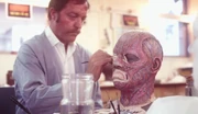 Mutant make-up preparation for Beneath the Planet of the Apes