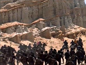 Ursus' gorilla army cross the 'Forbidden Zone' 