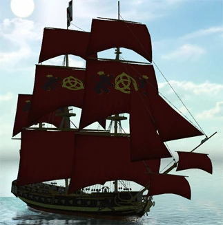 Picture of a 'Mercy' Naval Frigate