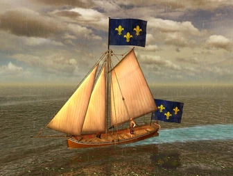 Picture of a 'Medway' Longboat