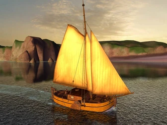 Picture of a 'Zuiderzee' Yacht