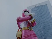 Dana as the Pink Lightspeed Ranger