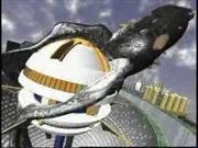 Giant Web Creature devouring Mainframe
