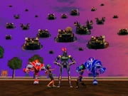 Megabyte and his forces