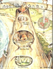 Map of Salamandastron's interior