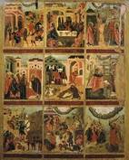 The Beatitudes, Russian Orthodox Icon