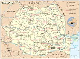 Kaart van Roemenië (VN) [klik voor vergroting]