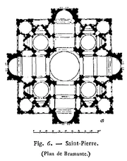 Bramante's original plan