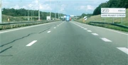 L'A36 près de l'usine PSA de Mulhouse.