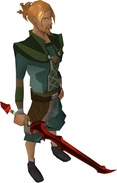 Dragon longsword (before)