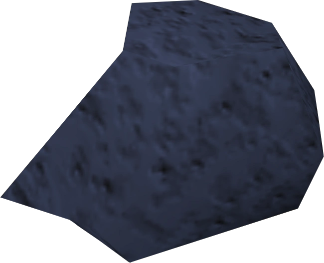 A daconia rock, detailed view