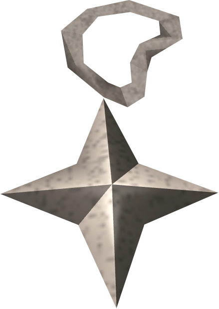 A detailed view of a holy symbol
