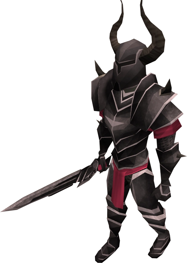 Animated Black Armour