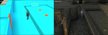 Before and after.