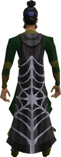 Web cloak equipped