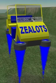I'm not sure what this is about but the back read "There go the Zealots".
