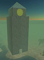 Green Clock Tower