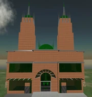 The Cannabis Cathedral was resurected for the event!