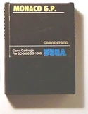 Monaco GP SG-1000 game cartridge