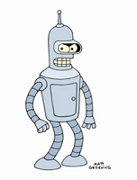 Bender,vindo de Futurama.