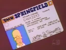 A carteira de Homer