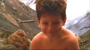 A young Clark Kent played by Malkolm Alburquenque in the Pilot.