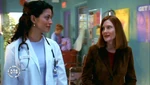 Dr. Bryce consults with Martha Kent regarding her pregnancy.