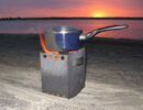Wood Pellet Camp/Survival Stove from ClearDome Solar Thermal
