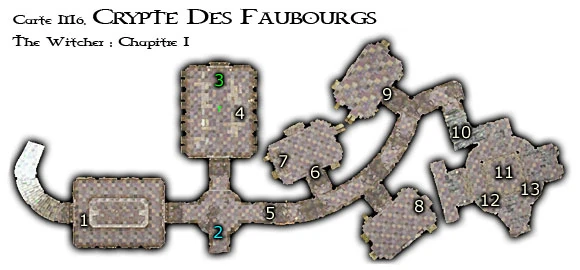 Map M6 - Crypte des Faubourgs