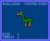 The sprite of a Skullbeak, taken from the Aurix Game.