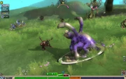 The Noogie explores its home planet.