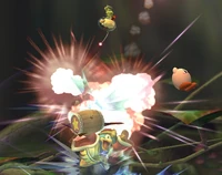 The ship crashes onto its victims