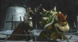 Bowser and Ganondorf on the Subspace Gunship