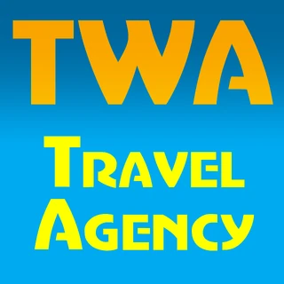 Het nieuwe logo van TWA Travel Agency