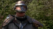 Aris Boch in his full armor.